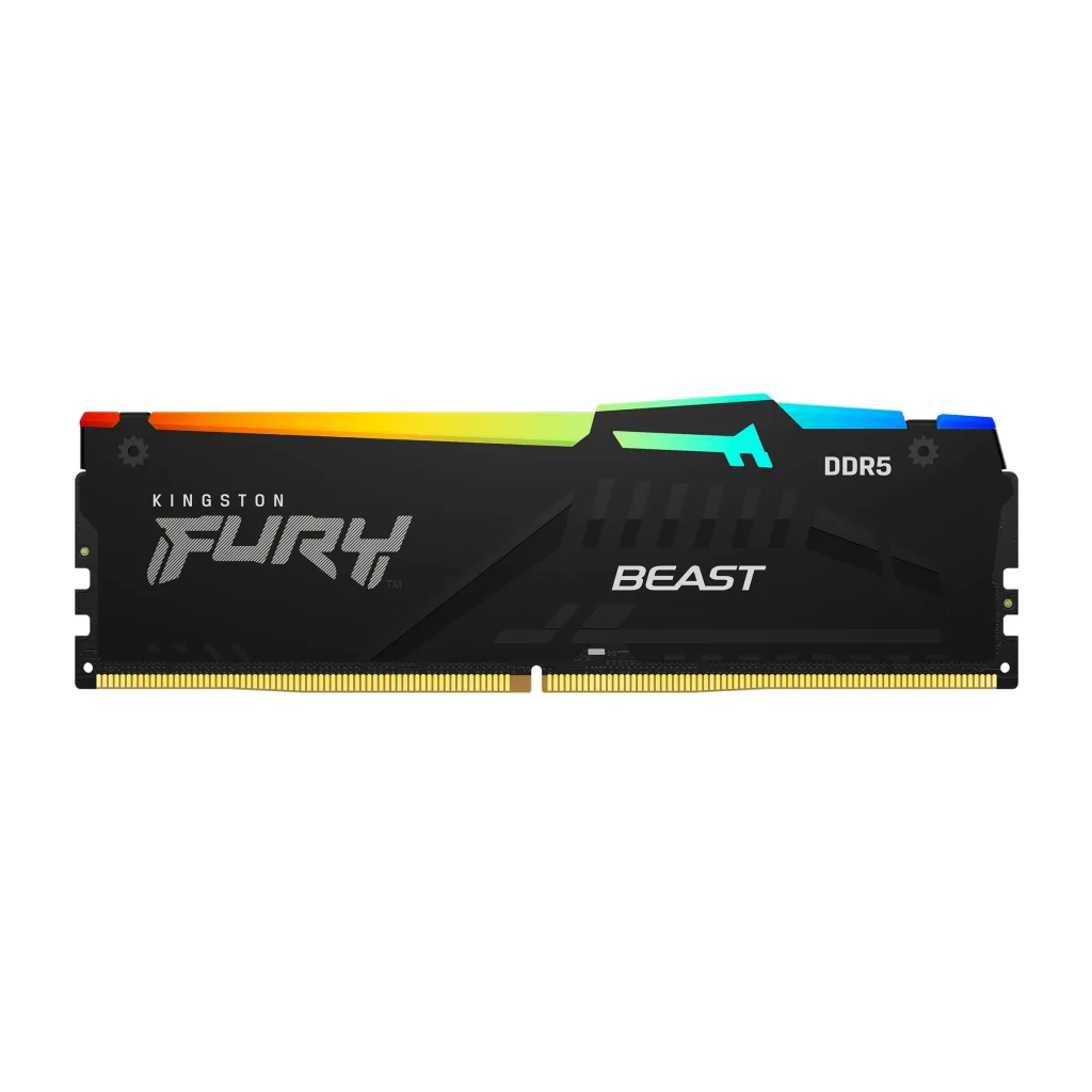 Memoria DDR5 Kingston Fury Beast 16GB 5200 MHZ RGB