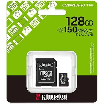 Memoria Micro SD Kingston 128GB Canvas Select Plus