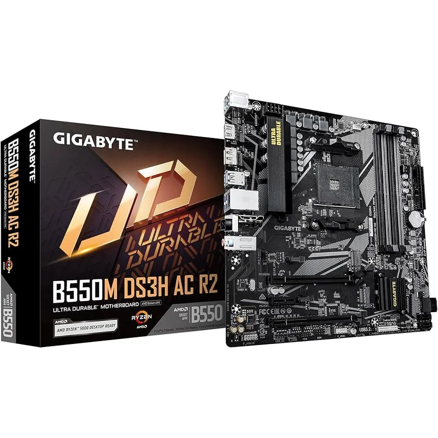 Mother Gigabyte B550M DS3H AC R2 AM4