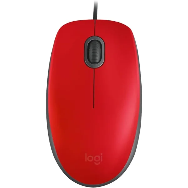 Mouse Logitech M110 Silent Red