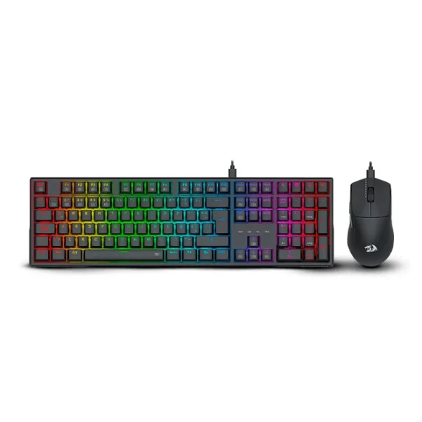 Teclado Mecánico y Mouse Redragon S146