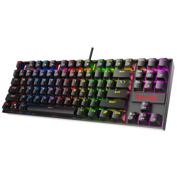 Teclado Redragon Kumara K552-KR Black Mecánico