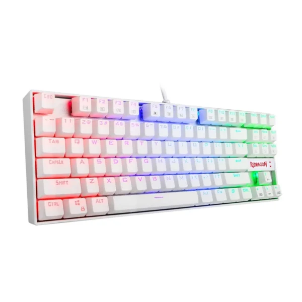 Teclado Redragon Kumara K552W-KR White Mecánico