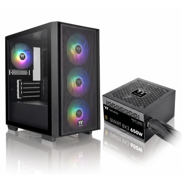 Gabinete c/fuente Thermaltake S200 + BX3 650w 80 Plus Bronze Gabinete c/fuente Thermaltake S200 + BX3 650w 80 Plus Bronze