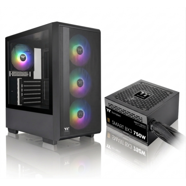 Gabinete c/fuente Thermaltake S200 + BX3 750w 80 Plus Bronze Gabinete c/fuente Thermaltake S200 + BX3 750w 80 Plus Bronze