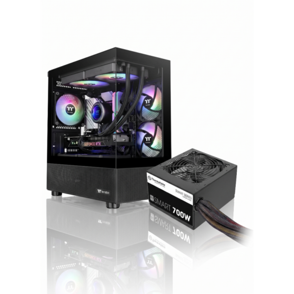 Gabinete c/fuente Thermaltake View 170 + Smart 700w 80 Plus White
