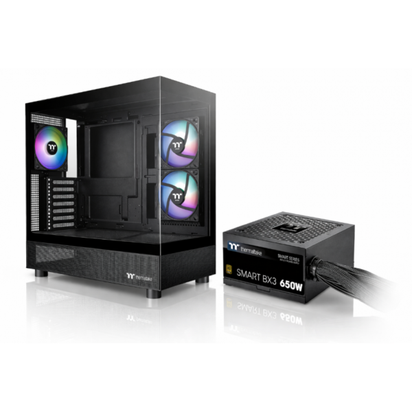 Gabinete c/fuente Thermaltake View 270 + BX3 650w 80 Plus Bronze