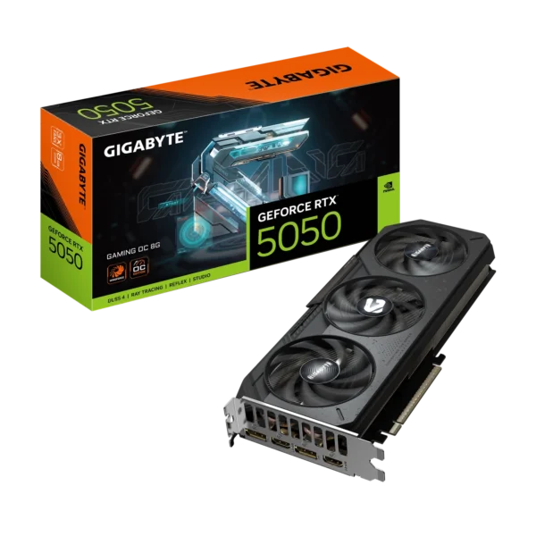 Placa de Video GIGABYTE GeForce RTX 5050 GAMING OC 8G