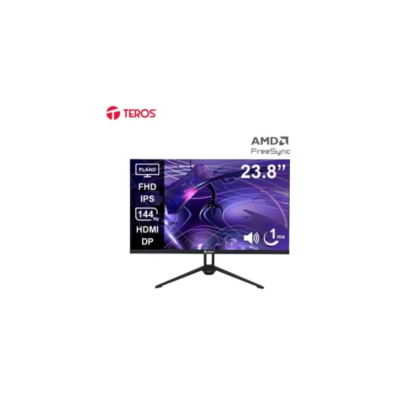 Monitor Teros TE-2417S Gaming 23,8″ Plano IPS FHD (1920X1080) 144Hz 1ms Ficha USA