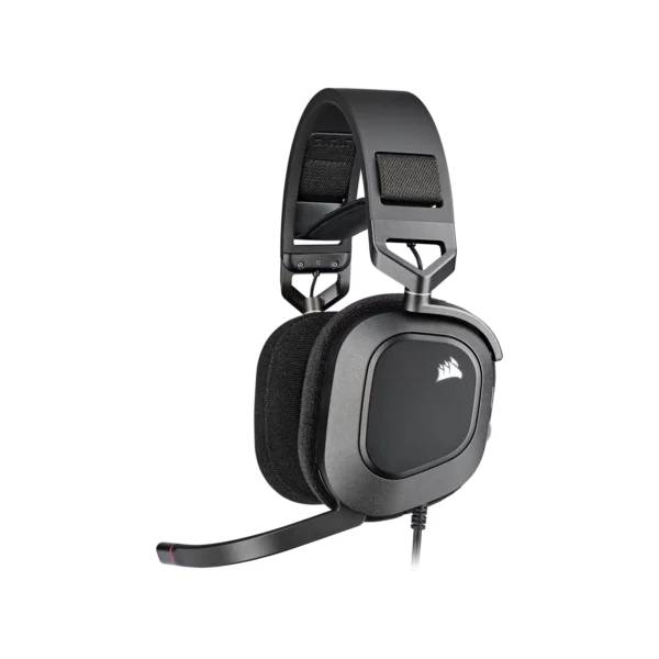 Auricular gaming cableado Corsair HS80 RGB USB, carbón Auricular gaming cableado Corsair HS80 RGB USB, carbón