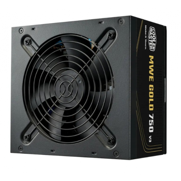 FUENTE COOLER MASTER MWE GOLD 750W V3 NM FR (No Modular)