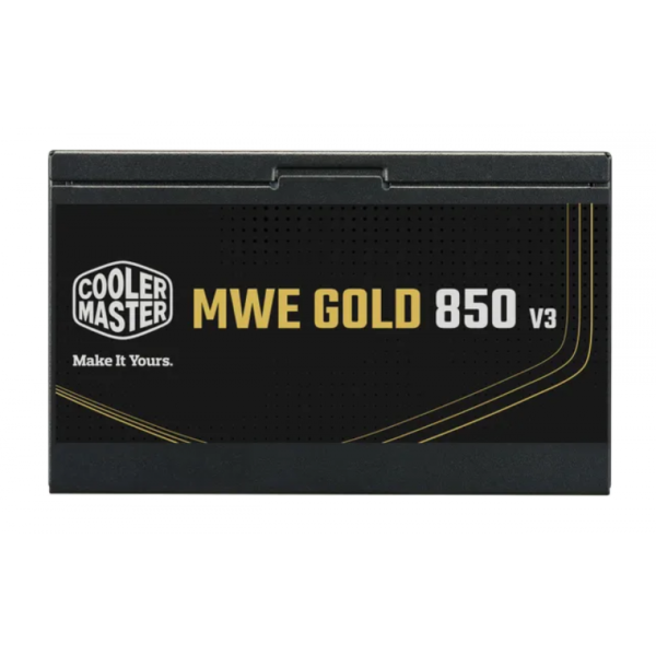 FUENTE COOLER MASTER MWE GOLD 850W V3 NM FR (No Modular)