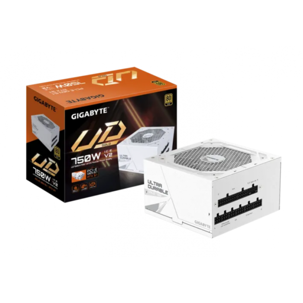 FUENTE GAMER GIGABYTE 750W PG5 ICE 80 PLUS MODULAR GOLD