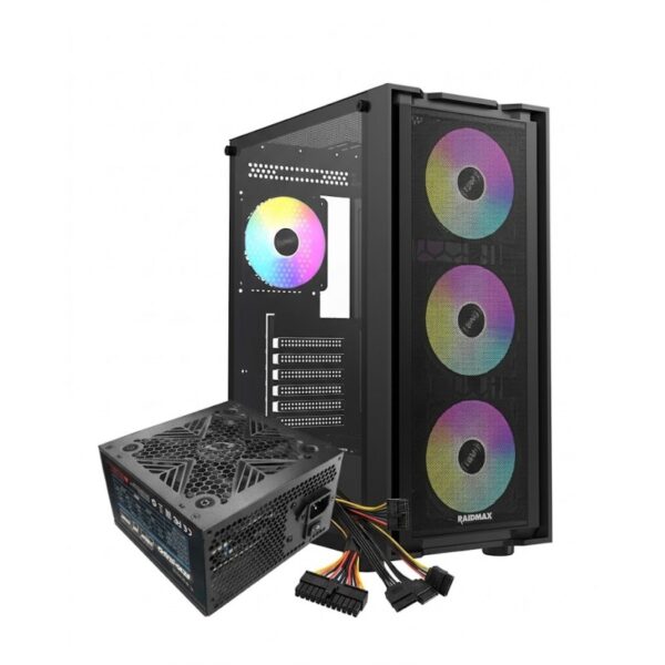 GABINETE 550W RAIDMAX VECTOR 216 sRGB TG
