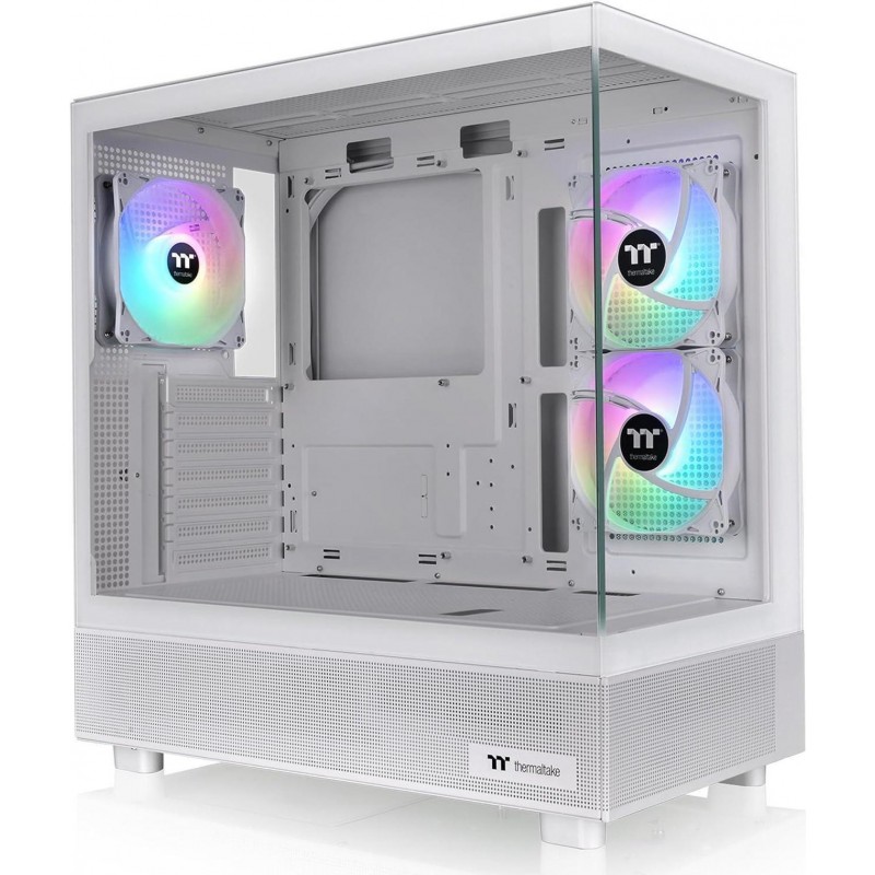 GABINETE THERMALTAKE VIEW 270 PLUS TG ARGB SNOW WHITE TEMPERED GLASS