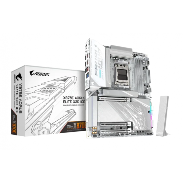 MOTHER GIGABYTE AMD (AM5) X870E A ELITE X ICE