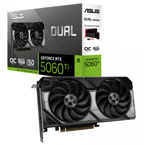 PLACA DE VIDEO ASUS DUAL RTX 5060TI 16GB