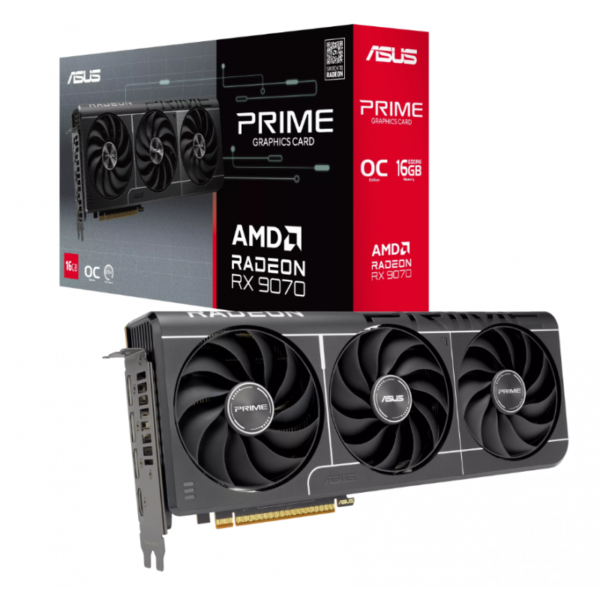 PLACA DE VIDEO ASUS PRIME RX 9070 O16G EVO