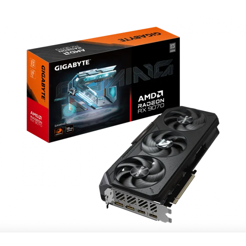 PLACA DE VIDEO GIGABYTE RADEON RX 9070 GAMING 16GB