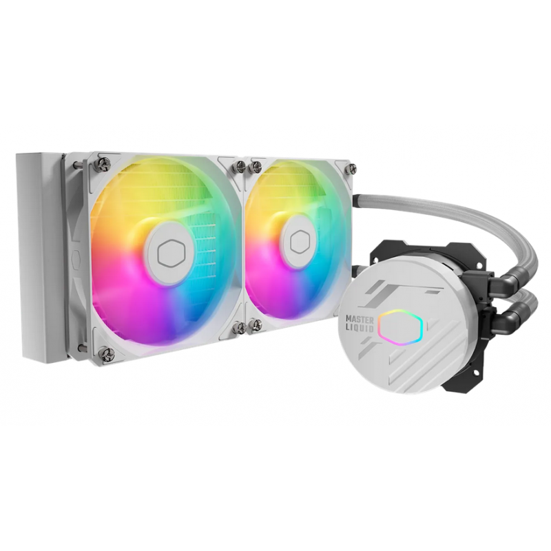 WATER COOLER MASTER MASTERLIQUID 240L CORE ARGB BLANCO
