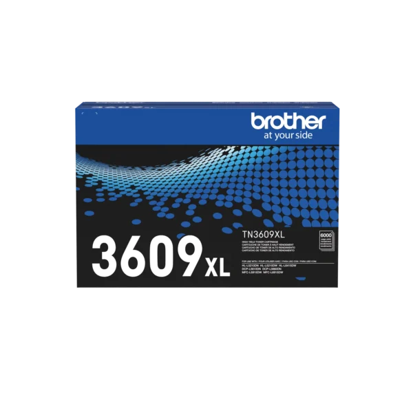 Cartucho Toner Brother TN3609XL Negro