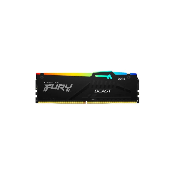 Memoria PC Fury DDR5 16GB 5200 Beast RGB Negra Memoria PC Fury DDR5 16GB 5200 Beast RGB Negra