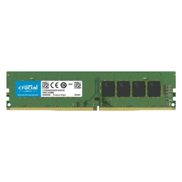 Memoria Ram UDIMM CRUCIAL CT 8GB DDR4 3200MHz CL22 1.20V Single Verde