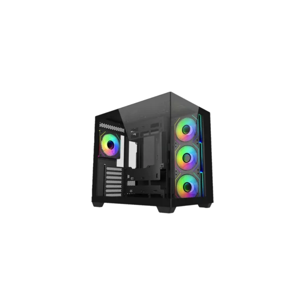 Gabinete Cooler Master Elite 681 Black 4 Fans ARGB s/fuente Gabinete Cooler Master Elite 681 Black 4 Fans ARGB s/fuente
