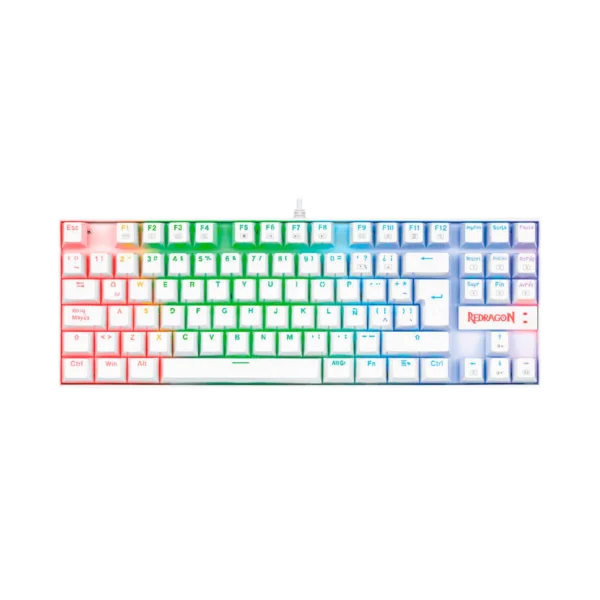 Teclado Redragon Kumara K552 RGB Blanco Teclado Redragon Kumara K552 RGB Blanco