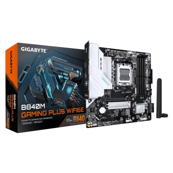 Motherboard GIGABYTE B840M GAMING PLUS WIFI6E AM5 DDR5