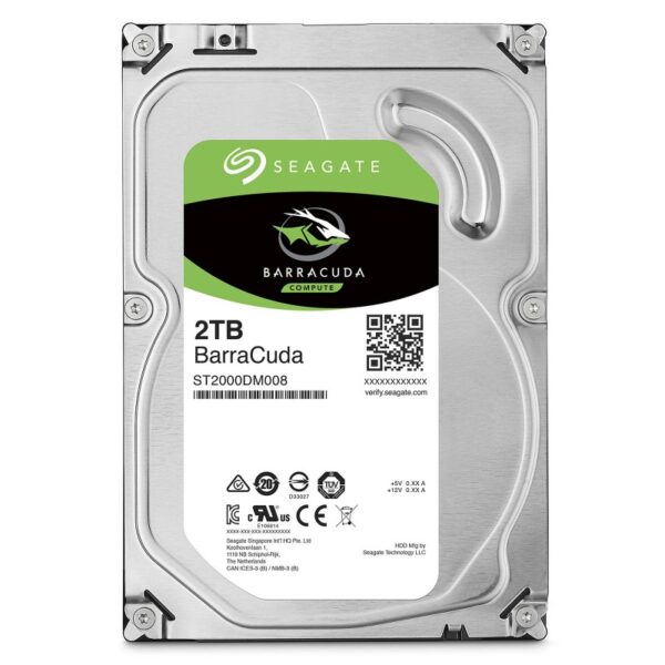 DISCO HDD 2TB SEAGATE BARRACUDA 256MB 7200RPM DISCO HDD 2TB SEAGATE BARRACUDA 256MB 7200RPM