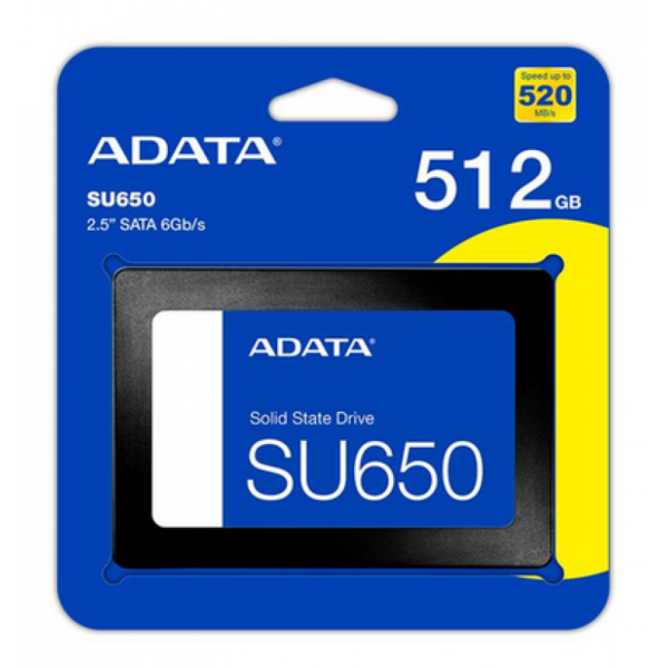 DISCO SSD ADATA SU650 2.5 512GB DISCO SSD ADATA SU650 2.5 512GB