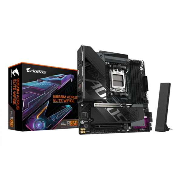 MOTHER GIGABYTE (AM5) B850M AORUS ELITE WF6E MOTHER GIGABYTE (AM5) B850M AORUS ELITE WF6E
