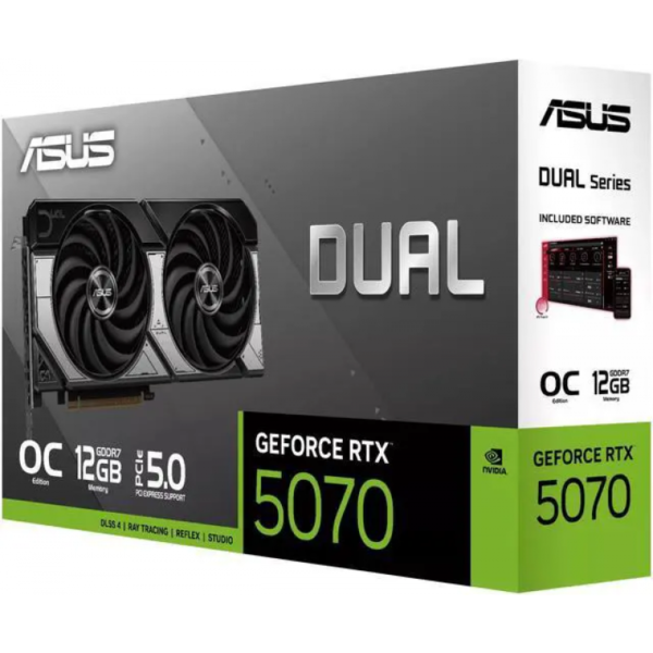 PLACA DE VIDEO ASUS DUAL RTX 5070 12GB OC