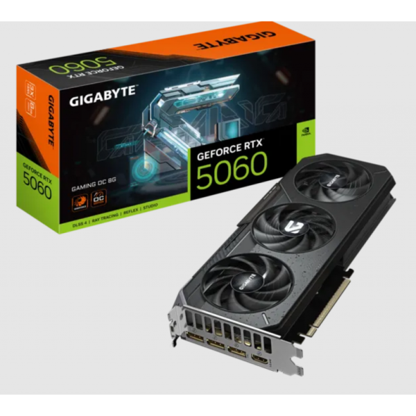 PLACA DE VIDEO GIGABYTE RTX5060 GAMING OC 8G