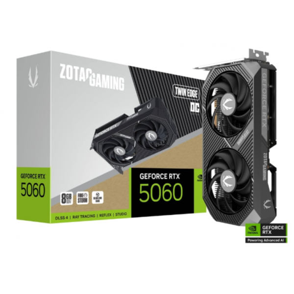 PLACA DE VIDEO ZOTAC RTX 5060 8GB TWIN EDGE OC