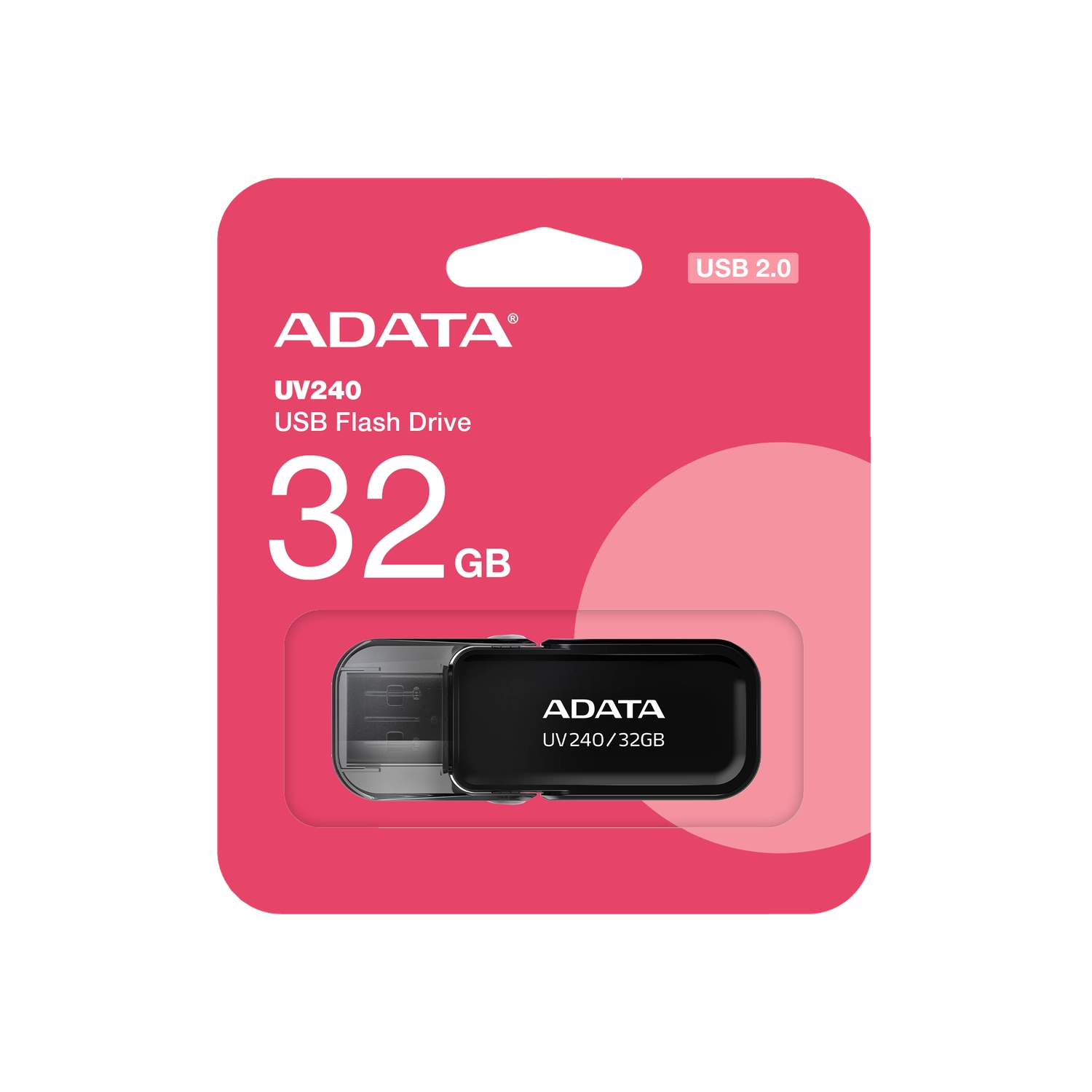 Pen Drive ADATA UV240 32GB USB 2.0 BLACK Pen Drive ADATA UV240 32GB USB 2.0 BLACK