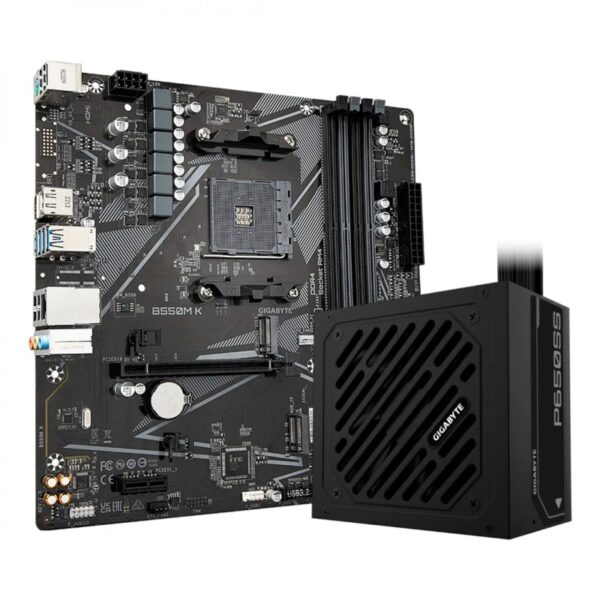 KIT GIGABYTE SILVER 650W + B550M-K