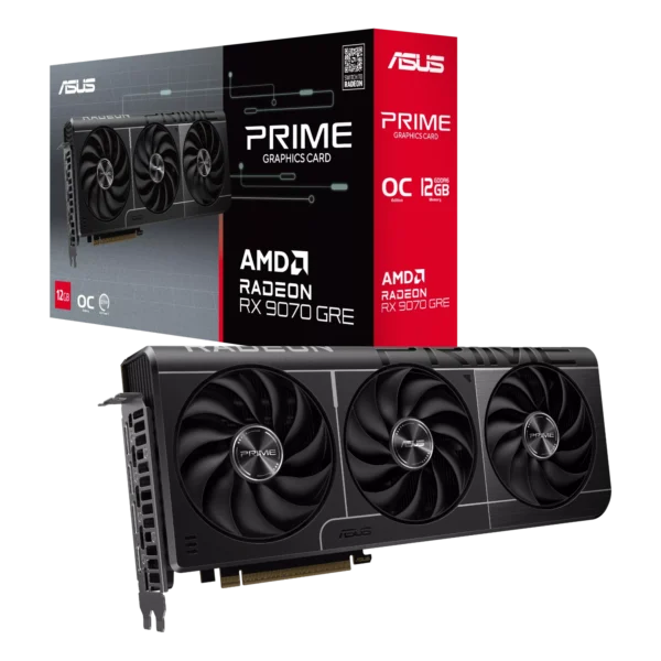 Placa de Video ASUS AMD Radeon PRIME RX9070 O12G