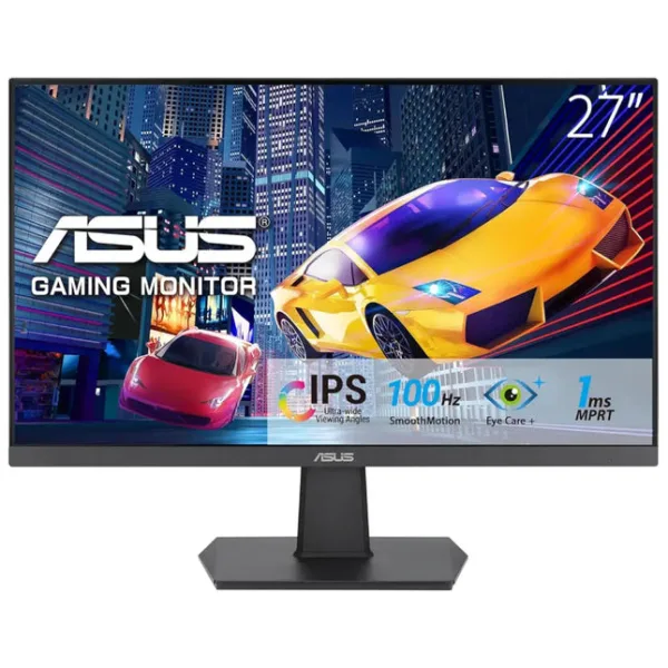 Monitor ASUS VA27EHF-J 27" IPS Full HD 100Hz 1ms - https://espaciotek.com.ar