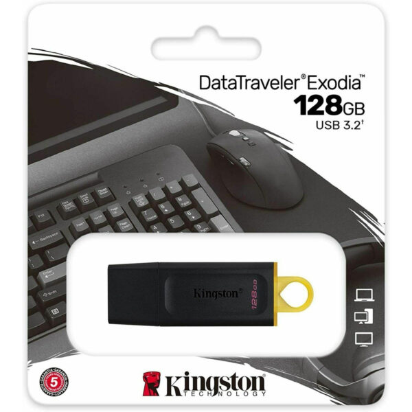 Pen Drive Kingston 128GB - https://espaciotek.com.ar