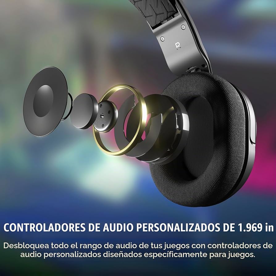 Auriculares gaming cable CORSAIR HS35 v2 multiplataforma Negro - https://espaciotek.com.ar