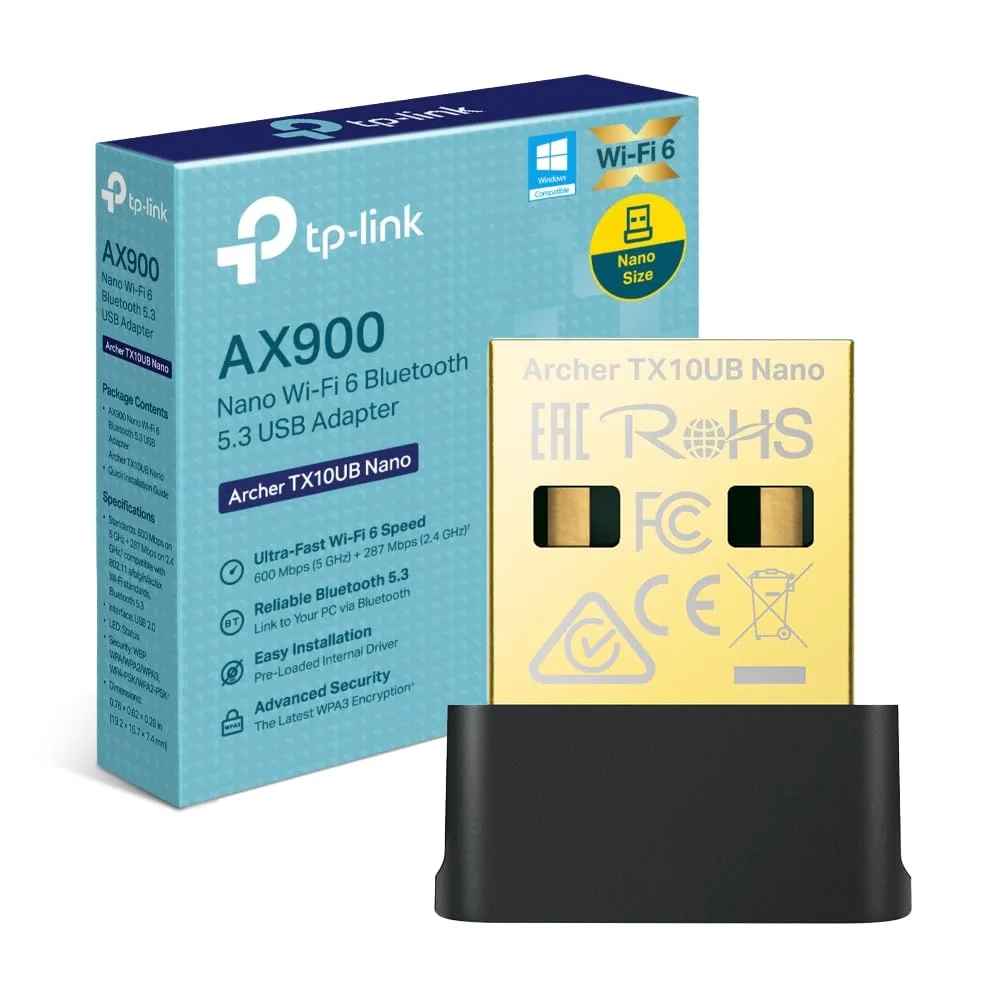 Adaptador USB WiFi Tp-Link Archer TX10UB Nano AX900