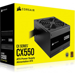 Fuente CORSAIR CX Series CX550 550W 80 PLUS Bronze - https://espaciotek.com.ar