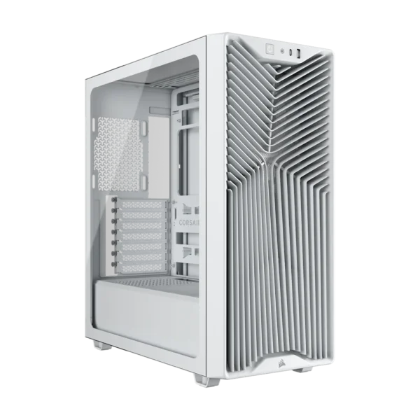 Gabinete CORSAIR 3200D RS Mid-Tower Performance Case Blanco - https://espaciotek.com.ar