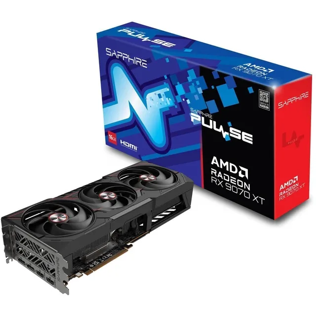 Placa de Video Sapphire Pulse RX 9070 XT 16GB