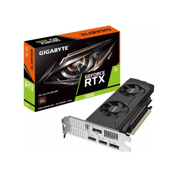 PLACA DE VIDEO GIGABYTE RTX 3050 OC LOW PROFILE 6GB