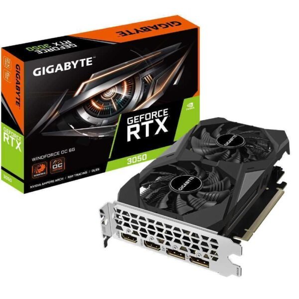 PLACA DE VIDEO GIGABYTE RTX 3050 WINDFORCE OC 6GB