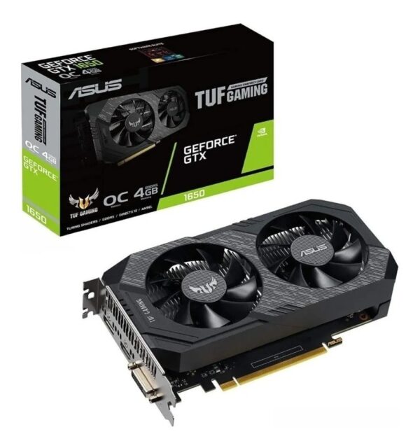 PLACA DE VIDEO ASUS TUF GTX 1650 4GD6-P GAMING