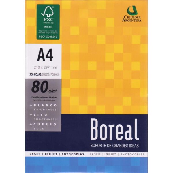 RESMA BOREAL A4 80GRS